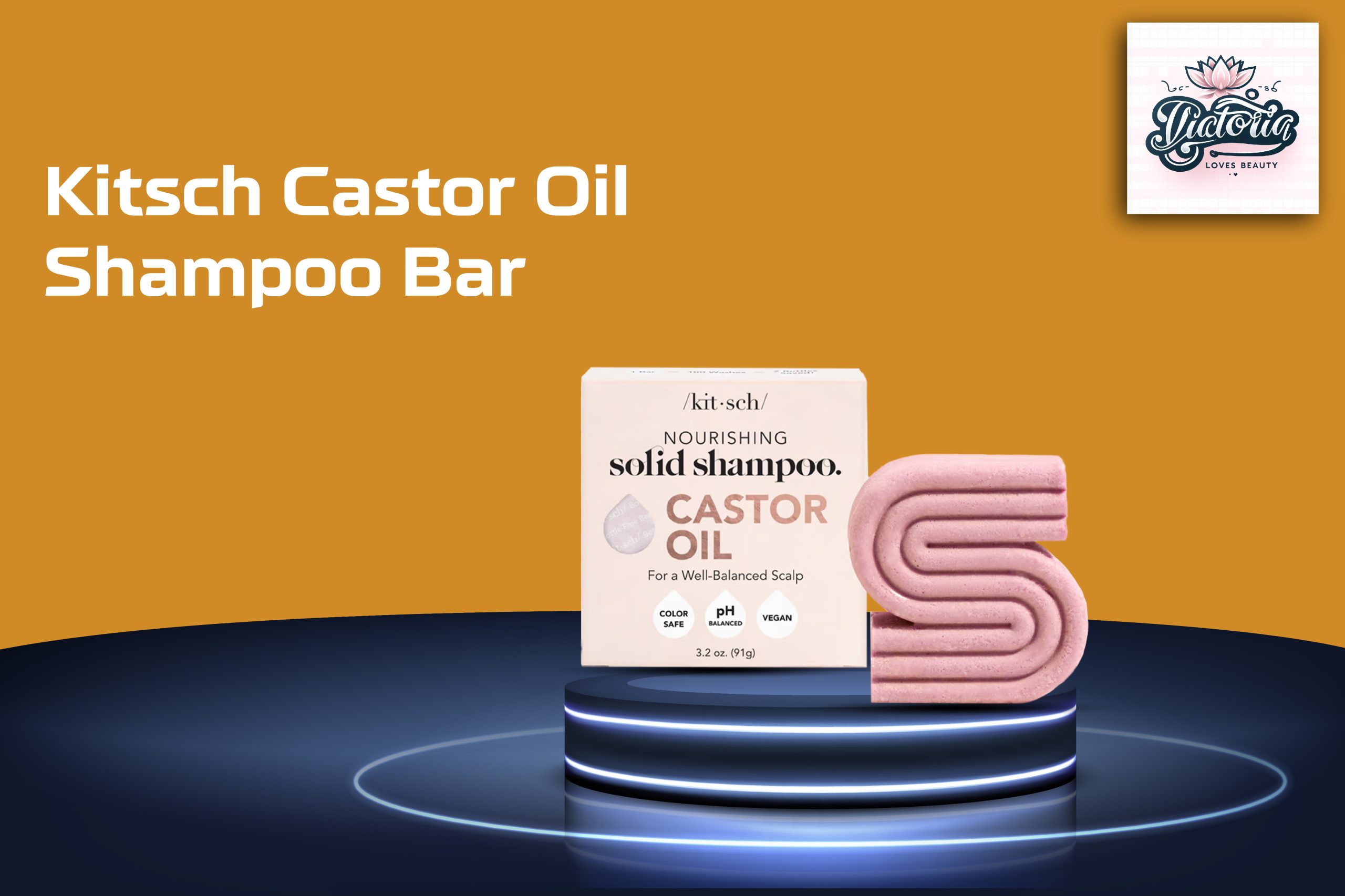 Kitsch Castor Oil Shampoo Bar Review