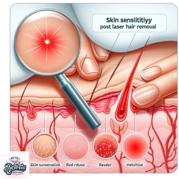 skin sensitivity after laser treatment 